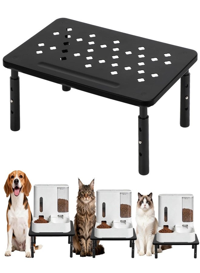 Midollarle Elevated Cat Food Stand, Adjustable Automatic Cat Feeder Station - Image 1