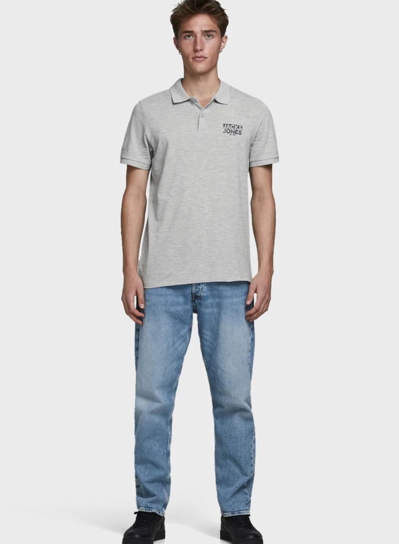 JACK & JONES Chest Logo Polo