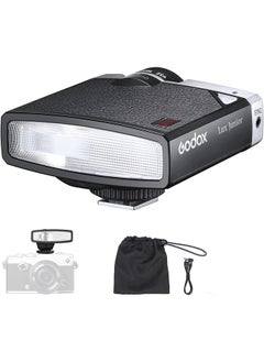 Godox Godox Lux Junior Retro Camera Flash, GN12 with 7 Levels Flash Power, CCT 6000K±200K with S1/S2 Optical Control for Fuji, for Canon, for Nikon, for Sony, for Olympus Camera  - Image 1