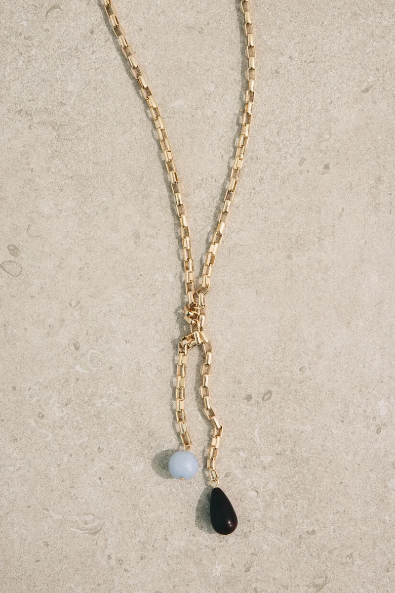 Knot-detail necklace