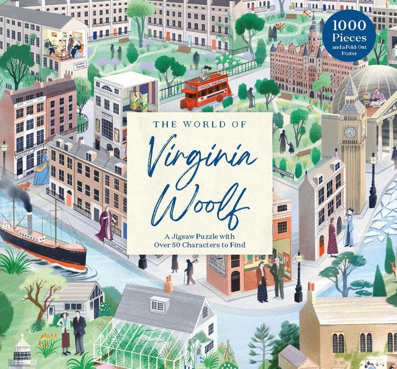 Laurence King The World of Virginia Woolf 1000 Piece Puzzle - Image 2