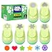 UCEC Paper Punches for Crafting Hole Punch for Kids 1 Inch Craft Hole Punch Shapes 6PCS Star Heart Flower Punch Kids Hole Puncher Shape Cutters for Crafts for School Crafting DIY Projects - Image 2