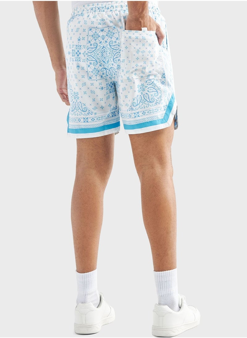 FAV Printed Drawstring Shorts  - Image 2