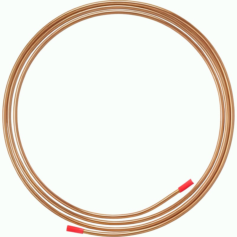 Visiaro Pure Soft Copper Tube, 3mtr, Outer Dia 1/8 inch, Wall Thickness 22 swg, 99.9% Purity, Industrial Metal, Seamless Pipe for Air Conditioning, Refrigeration, Plumbing Systems and DIY Projects - Image 5