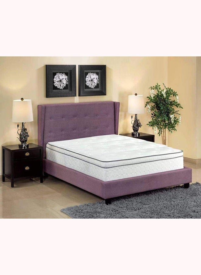 Galaxy Design Harmony Box Top Spring Mattress White Single Size 190x90x36 cm 7 Year Full Warranty - Image 1