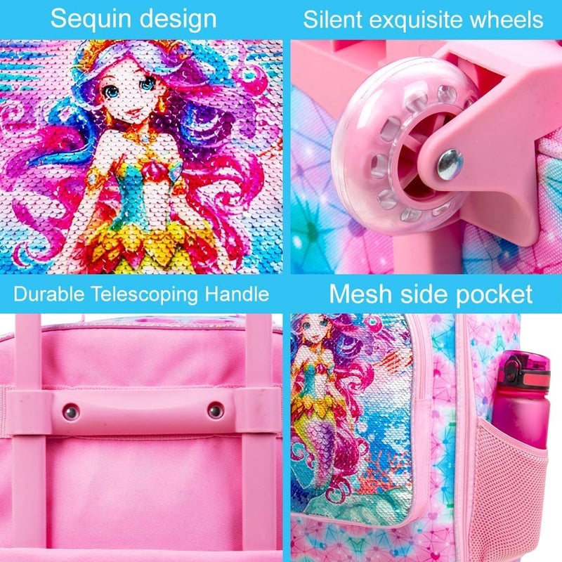 CCJPX Kids Luggage for Boys Girls, Toddler Rolling Travel Carry on Suitcase with Wheels - Image 4