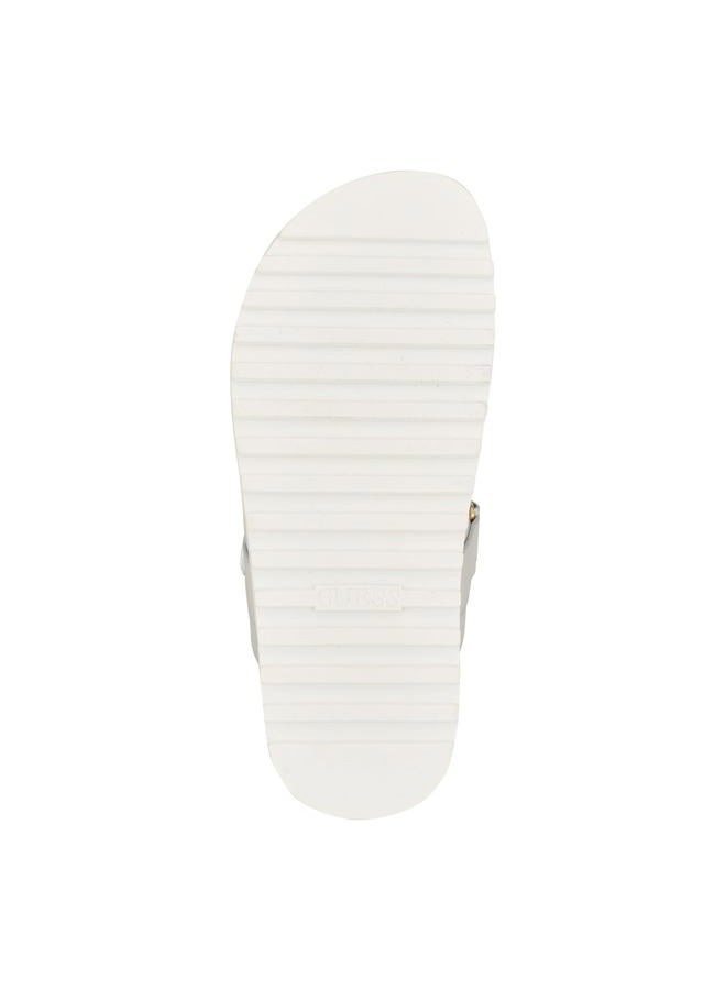 GUESS صندل فلات نسائي فابولون، فضي 040، 7 - Image 5