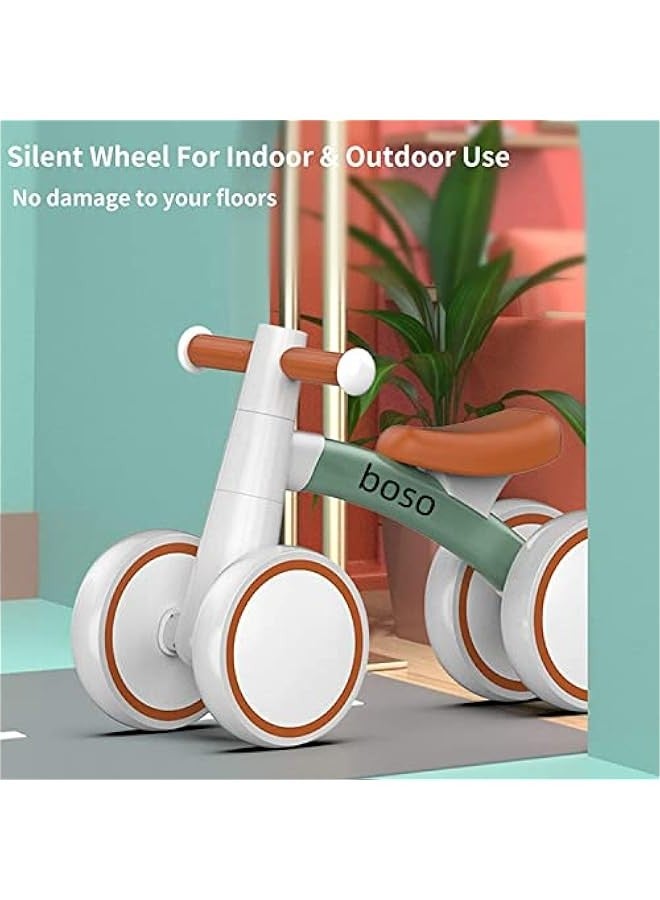 TRASSLE Baby Balance Bike for 1 Year Old Boys Girls 12-24 Month Toddler Balance Bike, 4 Wheels Toddler First Bike, First Birthday Gifts - Image 5