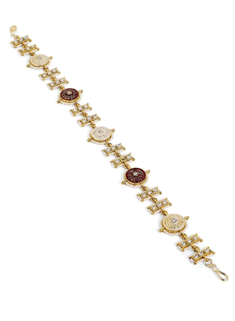 Priyaasi Kundan Studded Matha Patti Head Jewellery