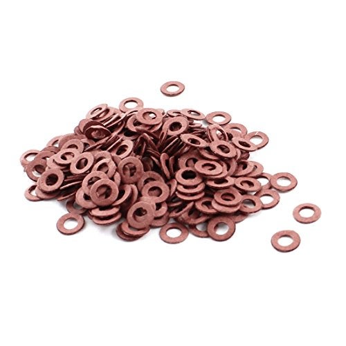 uxcell® 250pcs M3 Flat Insulating Fiber Washer 3mmx6mmx0.5mm for Motherboard - Image 2