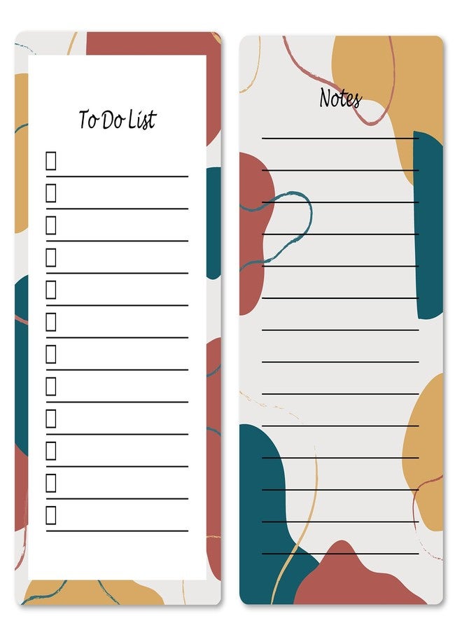 Windup Magnetic to Do List Shopping List Combo– Reusable Dry-Erase - Free Magnetic Marker Pen -Set C - Image 2
