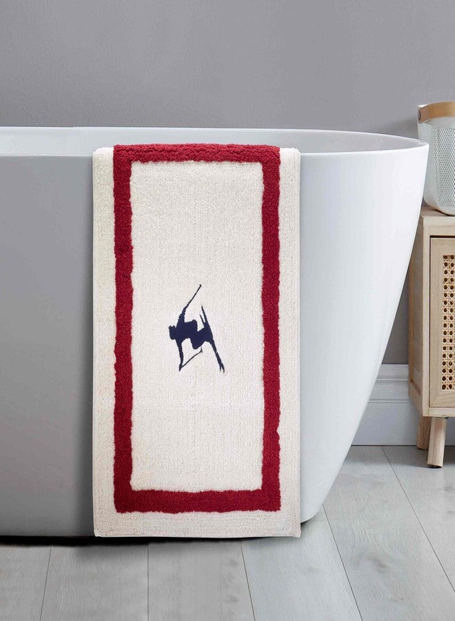 Izod - Bath Rug, Soft & Absorbent Bath Mat with Non-Skid Backing, Holiday Home Decor, Dorm Room Essentials (Alpine Collection, 20" x 32") - Image 2