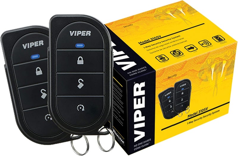 نظام إنذار السيارة Viper 350 PLUS 3105V للدخول بدون مفتاح 1-اتجاه