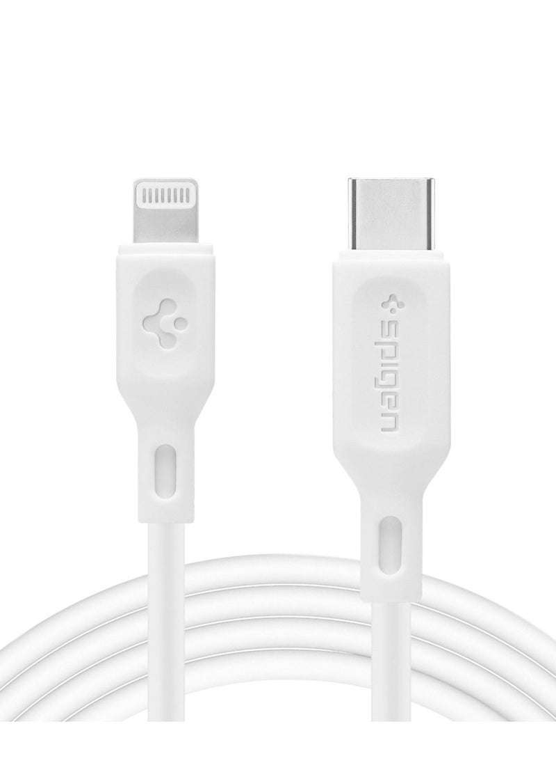 Spigen Value Pack for iPhone 13 Pro MAX, Crystal Flex Clear Case, USB-C to Lightning Cable 1m, USB-C PD Wall Adapter 20W