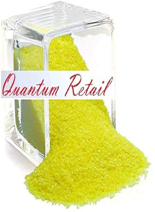 Quantum Retail - Lemon Yellow Colour Sugar Sand Gravel for Aquarium/Home & Garden/Lawn Decoration/Aquarium Substrate/Terrarium/Quartz Sand/Aquarium Sand for Fish Tank (2.5 KG) - Image 3