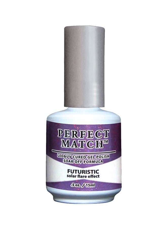 Lechat Gel Nail Polish Soak Off UV Nail Art Design, 15ml, Futuristic - Image 1