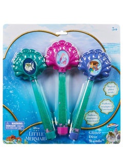 SwimWays The Little Mermaid Glitter Dive Wands Diving Toys 3 Pack Bath Toys And Pool Party Supplies For Kids Ages 5 And Up  - Image 5