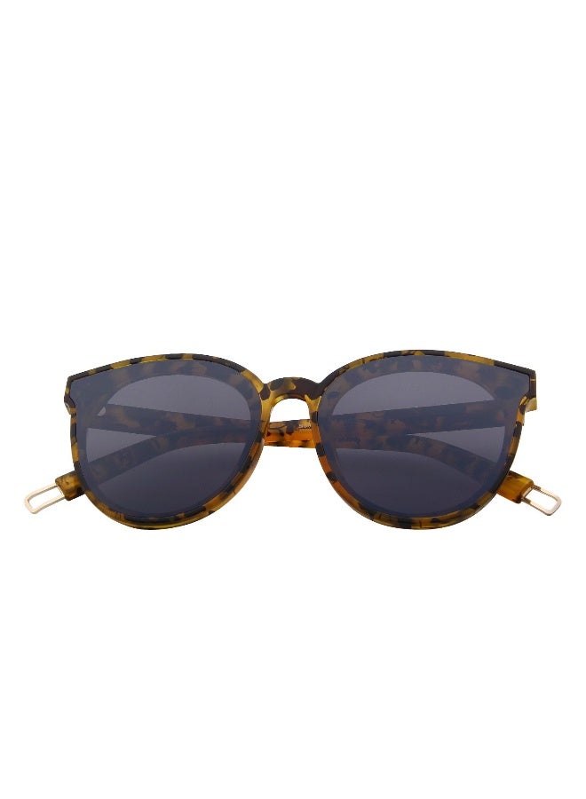 MERRY'S Round Sunglasses for Women Vintage Eyewear S8094 (Leopard, 63) - Image 5