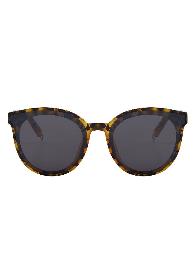 MERRY'S Round Sunglasses for Women Vintage Eyewear S8094 (Leopard, 63) - Image 3