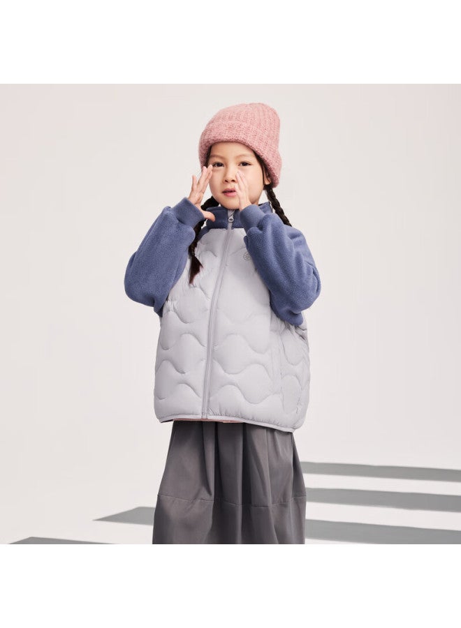 Snowflying Autumn New Kids And Parent-child Gourd Pattern Patchwork Lightweight Down Jacket Versatile Outdoor - Image 3