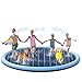 PETOCAT Splash Pad NonSlip Dogs Cool Sprinkler Pool Extra Large Splash Pads for Kids Dog Baby Wading Pool Summer Outdoor Play Water Fun Toy Gift Easy to UseClean 107 inch - Image 3