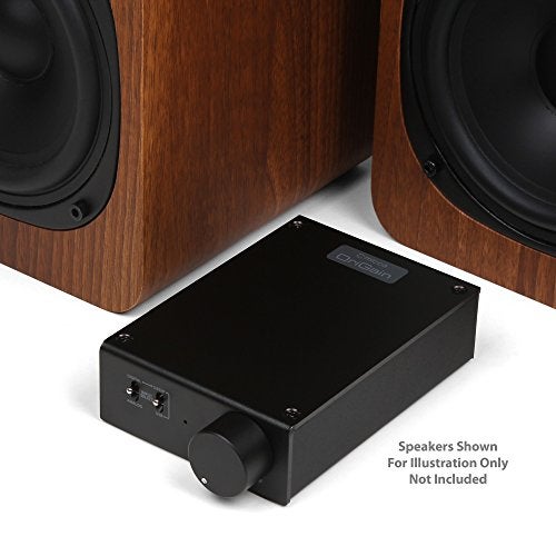 Micca OriGain Compact Stereo Integrated Amplifier and DAC, 50W x 2, 96kHz/24-Bit, USB and Optical S/PDIF (Black) - Image 3