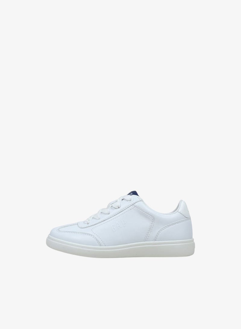 GAP Girls' Stitch Detail Sneakers with Lace-Up Closure - SEATTLE - Image 2