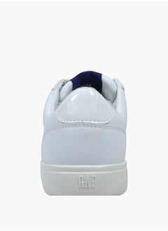 GAP Girls' Stitch Detail Sneakers with Lace-Up Closure - SEATTLE  - Image 3