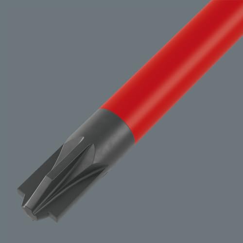 WERA 05006466001 Screwdriver "165iS PZ/S VDE" Insulated for Slotted/Phillips-Screws 2x100mm, Multicolor, PZS2 x 100mm - Image 3
