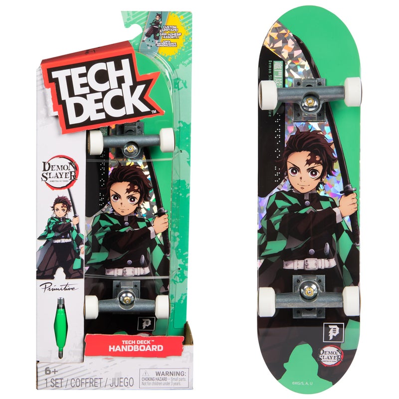 TECH Deck Primitive Demon Slayer Handboard Authentic Mini Skateboards Kids Toys for Boys Girls Ages 6 and up Hands Use Only - Image 3