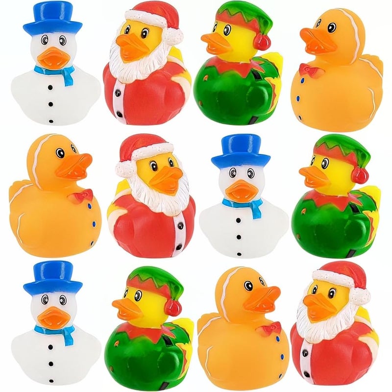 Rhode Island Novelty 2" Holiday Duckie - Image 1