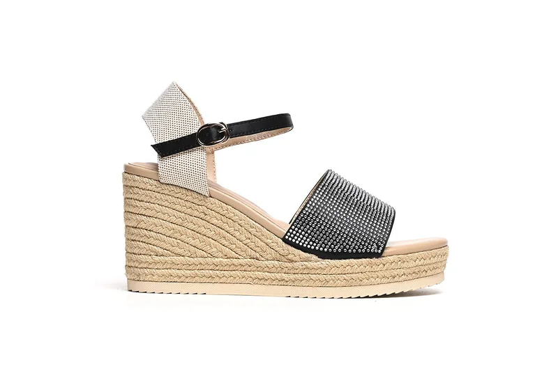 Cuple Comfort Ankle Strap Wedge Sandals
