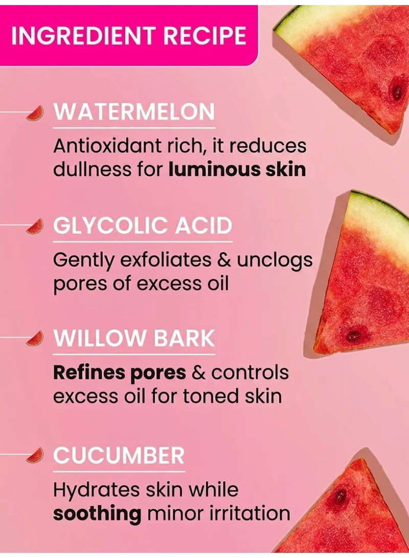 Dot & Key Dot & Key Watermelon SuperGlow Glycolic Face Pore Tightening Toner | for Glowing Skin | Alcohol Free, Toner for Uneven Skin Tone | For All Skin Types | 150ml