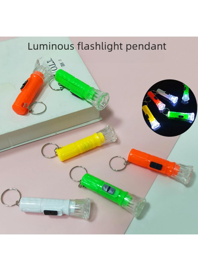 Generic - Luminous Toy Small Gift Super Bright Small Flashlight Convenient Mini Lighting Flashlight Kindergarten Children's Prize Gift-Specifications:Large Flashlight Color Mix (2000/box) - Image 1