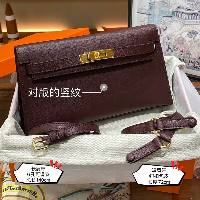 2023 New Goat Pattern Kellyelan Armpit Bag, High-End One-Shoulder Cross-Body Women'S Bag, Retro Fashion Clutch Bag - Image 4