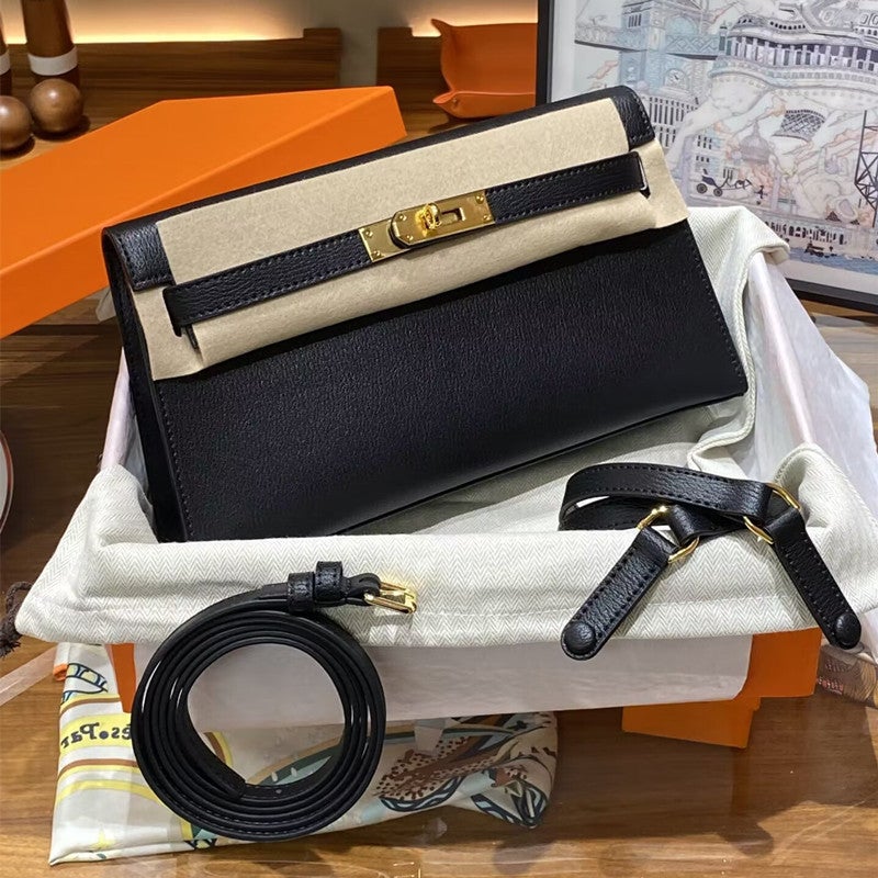 2023 New Goat Pattern Kellyelan Armpit Bag, High-End One-Shoulder Cross-Body Women'S Bag, Retro Fashion Clutch Bag - Image 2