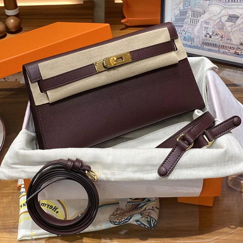 2023 New Goat Pattern Kellyelan Armpit Bag, High-End One-Shoulder Cross-Body Women'S Bag, Retro Fashion Clutch Bag - Image 5