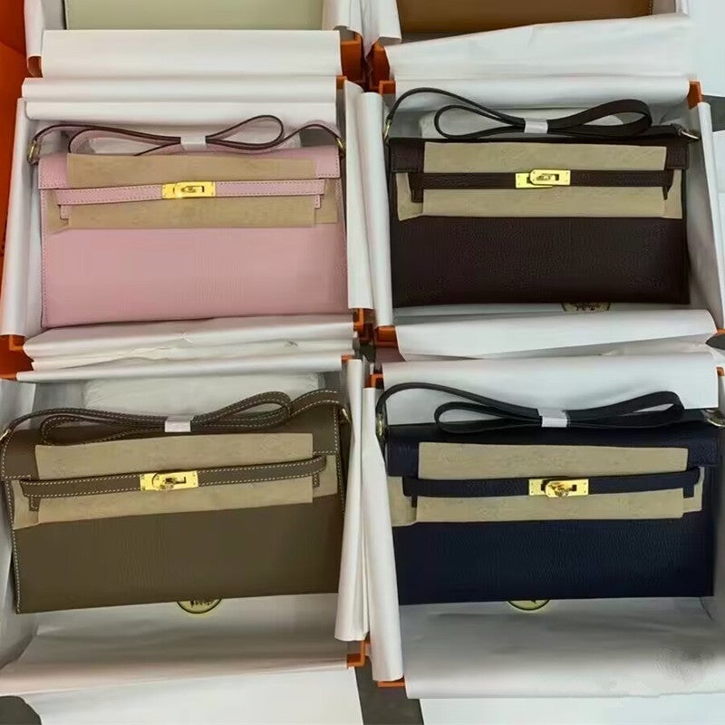 2023 New Goat Pattern Kellyelan Armpit Bag, High-End One-Shoulder Cross-Body Women'S Bag, Retro Fashion Clutch Bag - Image 3
