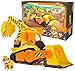 Rubble & Crew Rubble  Crew Bark Yard Deluxe Bulldozer Construction Truck Toy with Lights Sounds  Rubble Action Figure Kids Toys for Boys  Girls Ages 3 - Image 4