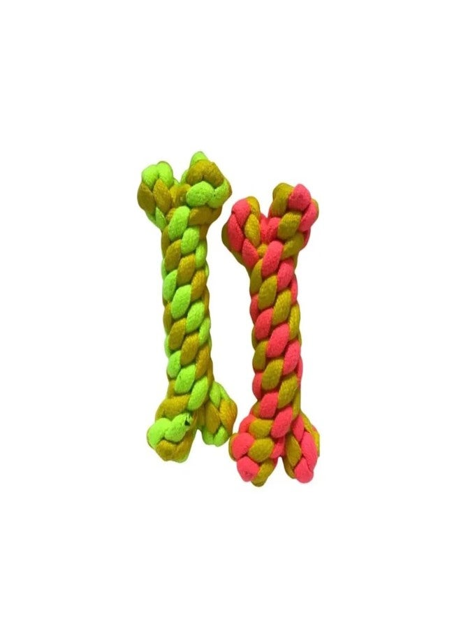 misu Cotton Rope Chew Toy Bone for Dogs, Teething Toy for Puppies, Durable Dog Rope Toy for Medium & Large Breeds - Image 3