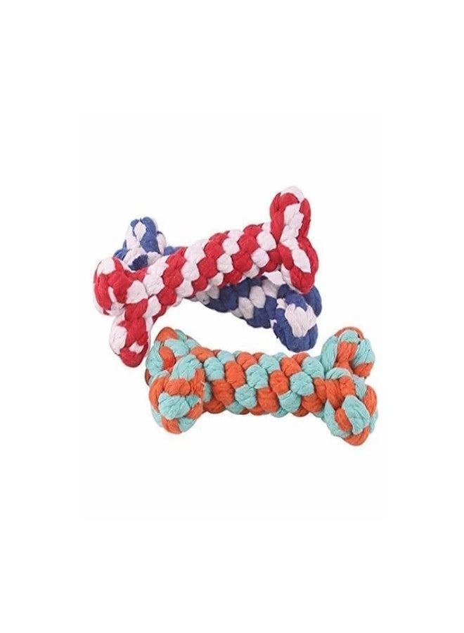 misu Cotton Rope Chew Toy Bone for Dogs, Teething Toy for Puppies, Durable Dog Rope Toy for Medium & Large Breeds - Image 4