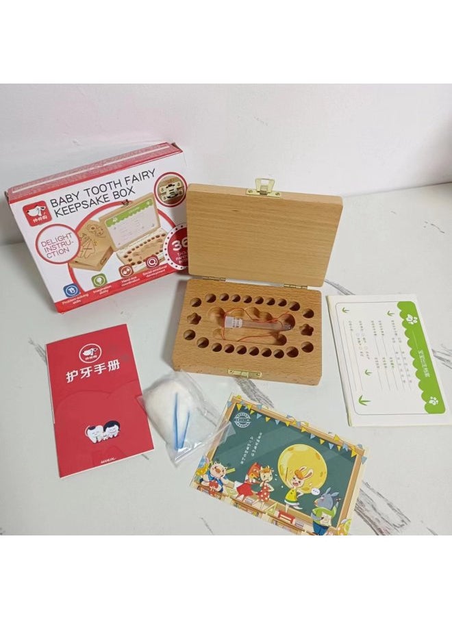 Generic Zodiac Teeth Commemorative Box For Girls, Boys, Children And Babies Change Teeth, Fetal Hair Preservation And Collection Storage Box-Color:Zodiac Horse  - Image 2
