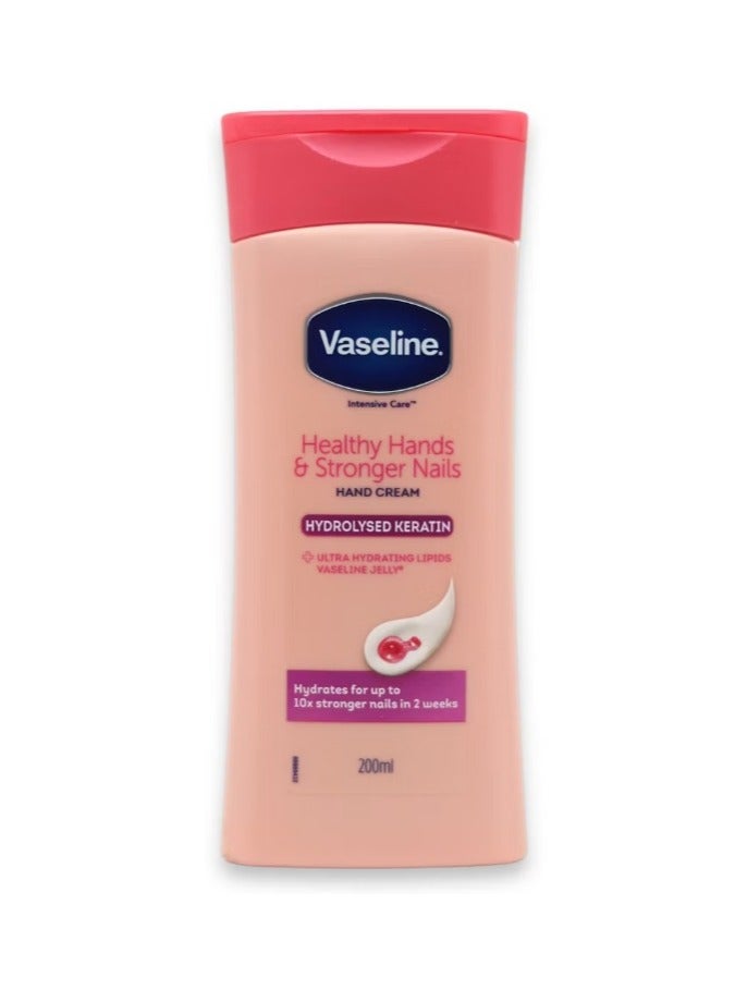 Vaseline Intensive Care Healthy Hands & Stronger Nails - Hand Cream - 200ml
