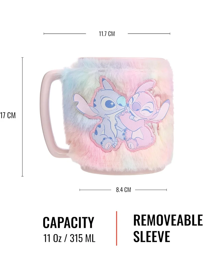 Pyramid LILO &amp; STITCH (PLANETARY) FUZZY MUG