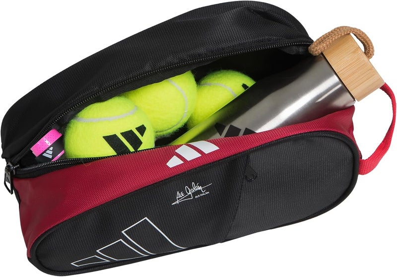 اديداس حقيبة أديداس AG – أسود/أبيض، حقيبة صغيرة متعددة الاستخدامات للرياضة والسفر - Image 3