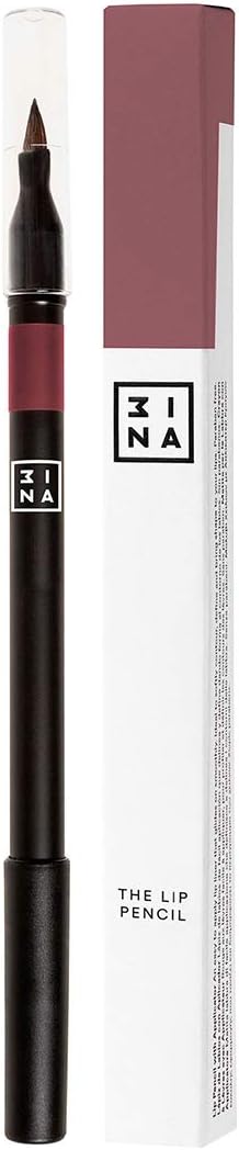 3INA MAKEUP Vegan The Lip Pencil 513 Medium brown red Longwearing Formula Highly Pigmented Intense Colors Built In Brush Intense Colorful Shades Cruelty Free - Image 2