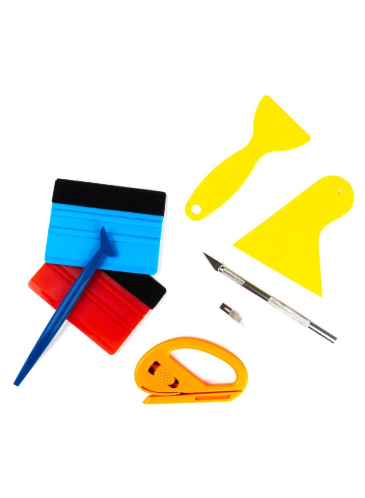 AMIO Car film application tools set 8 pcs - Image 1