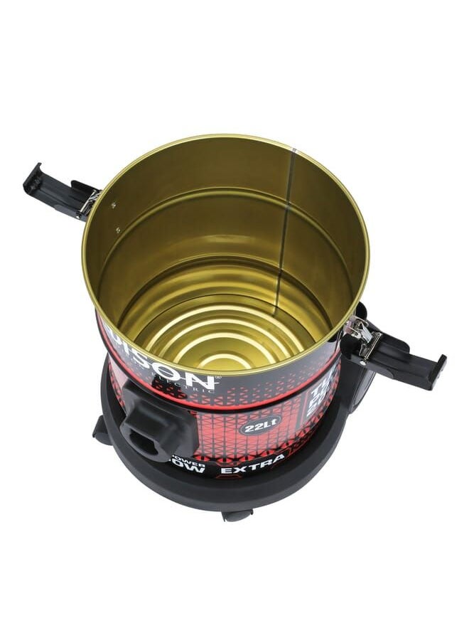 EDISON Turbo Vacuum Cleaner Drum 22 Liters Red 2000W  - Image 5