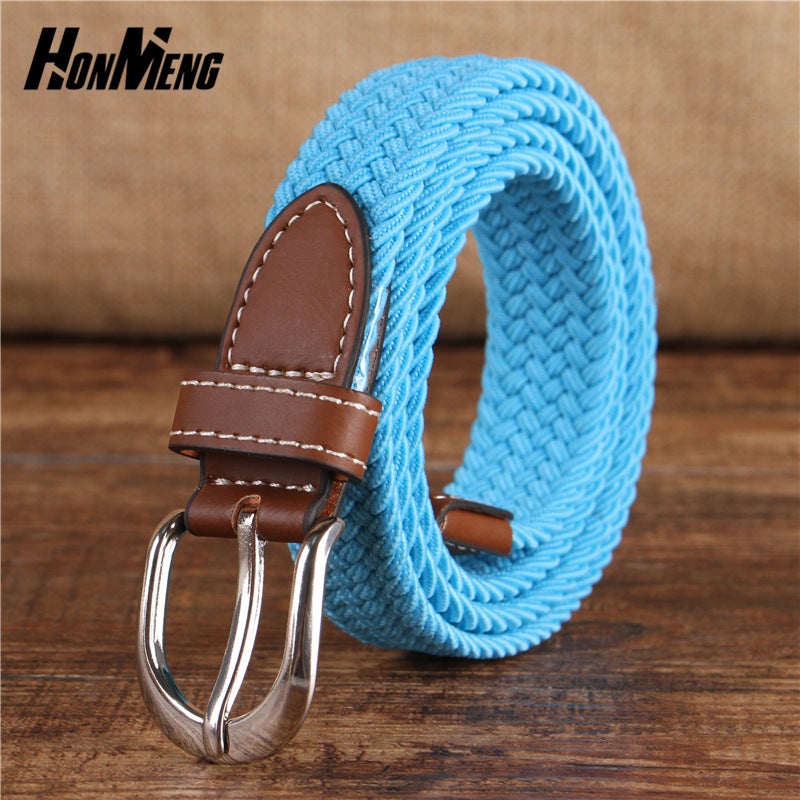 2.5cm Elastic Canvas Belt UnisexC11 C11 