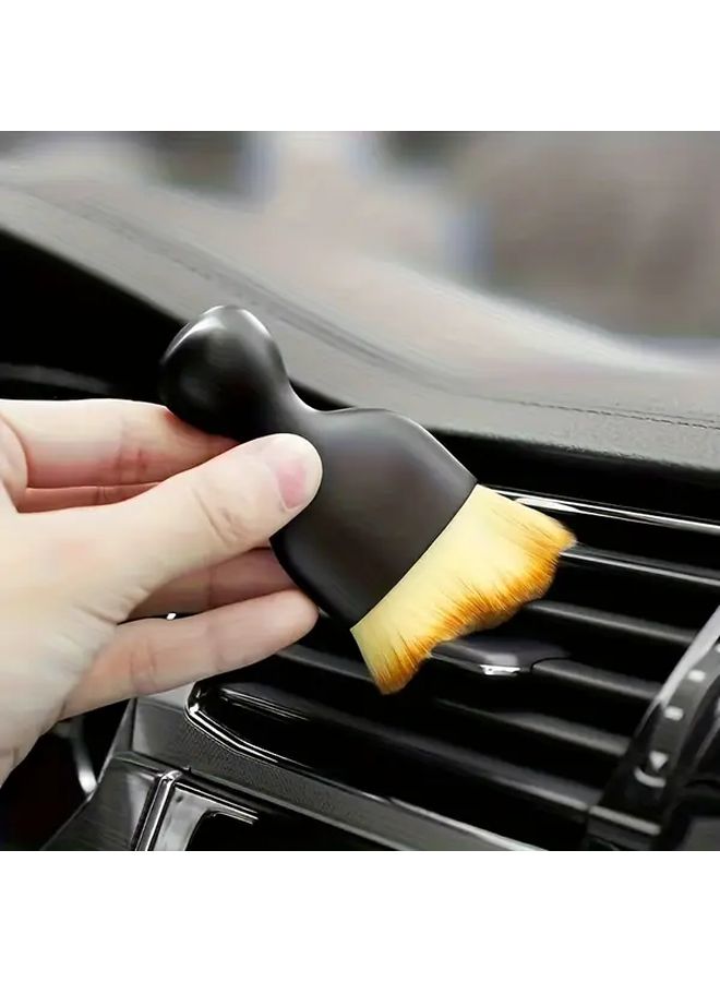 Long Car Detail Cleaning Brush Super Soft Bristles Multi Functional Interior Dust Removal Tool - Image 5